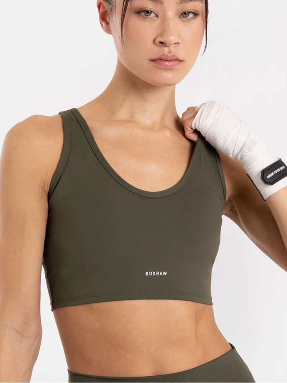 Boxraw Annie Tank Bra Green Size Small